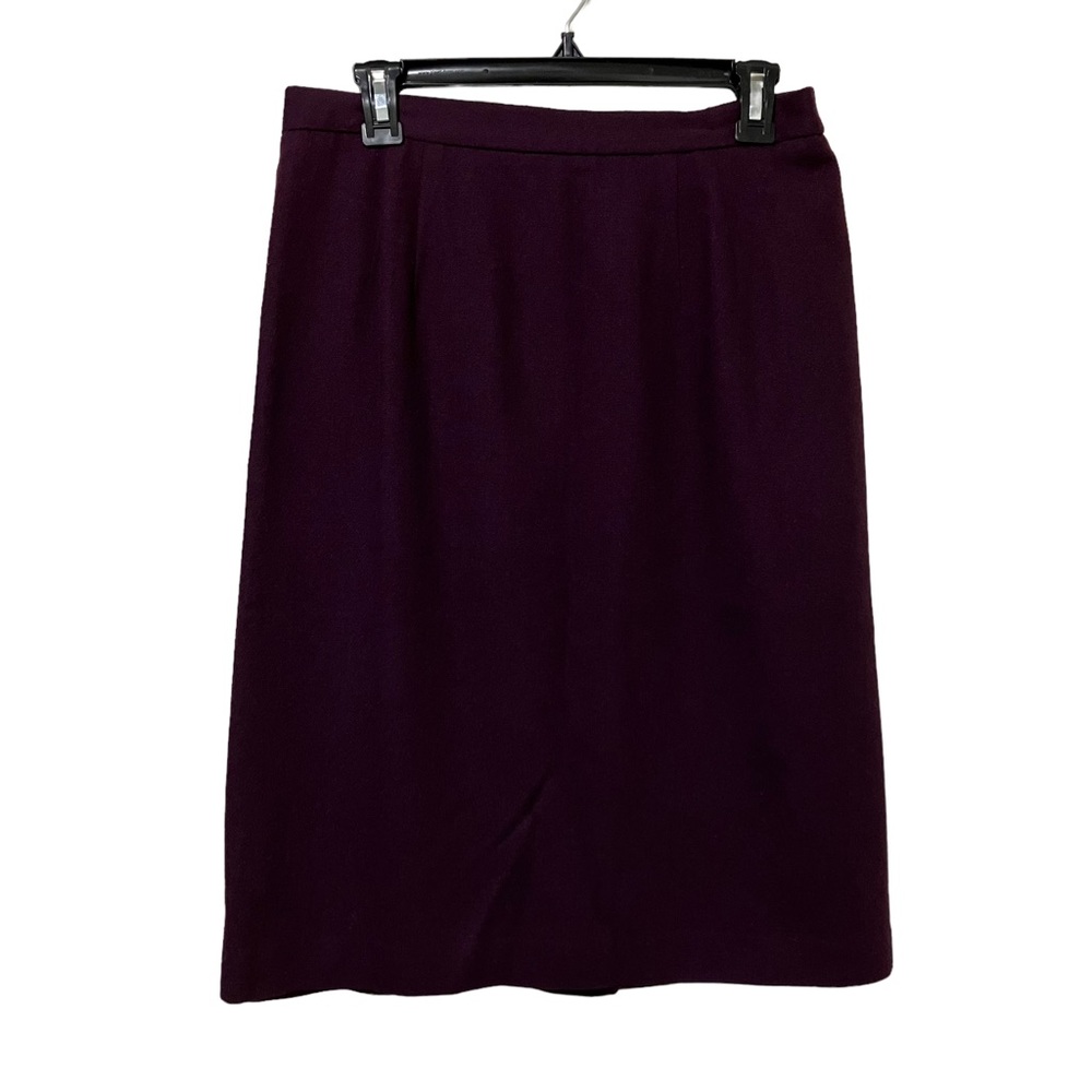 Vintage Wool Purple Skirt
